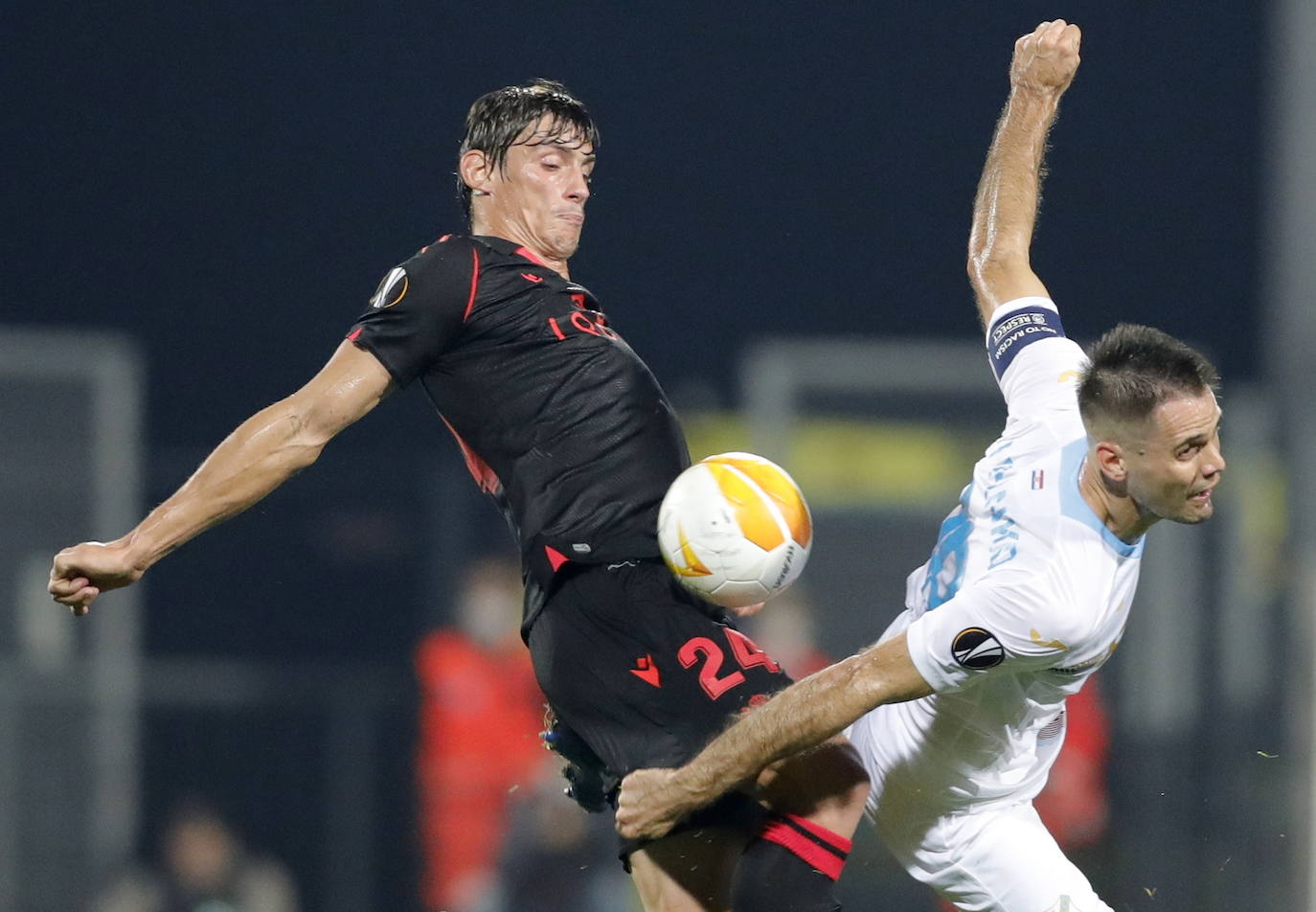 La Real Sociedad ha debutado este jueves en la Europa League ante el Rijeka croata