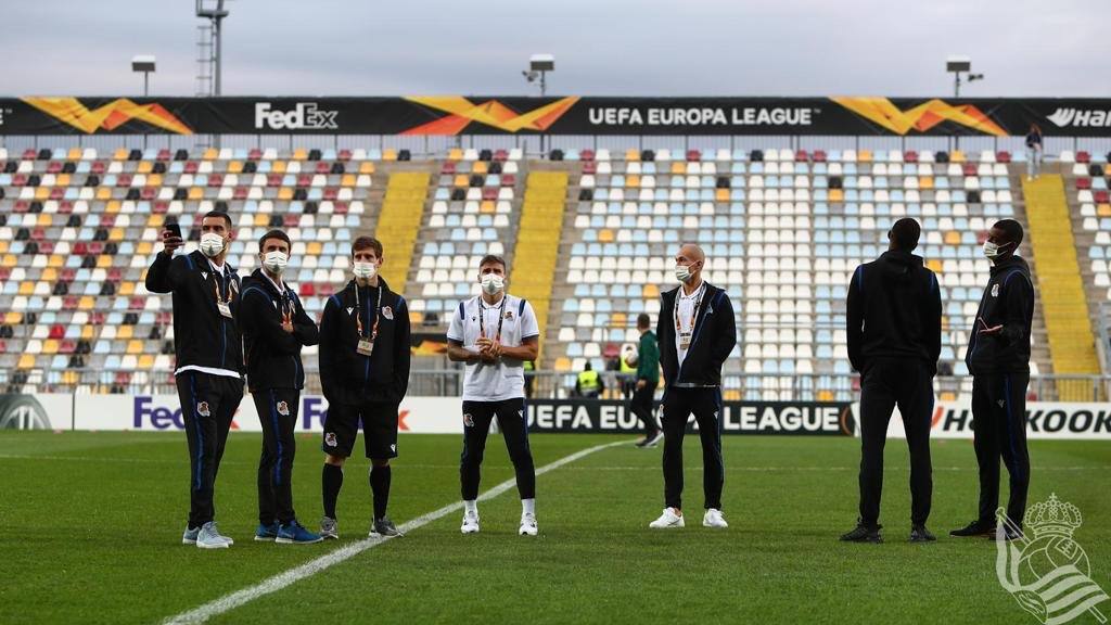 La Real Sociedad ha debutado este jueves en la Europa League ante el Rijeka croata