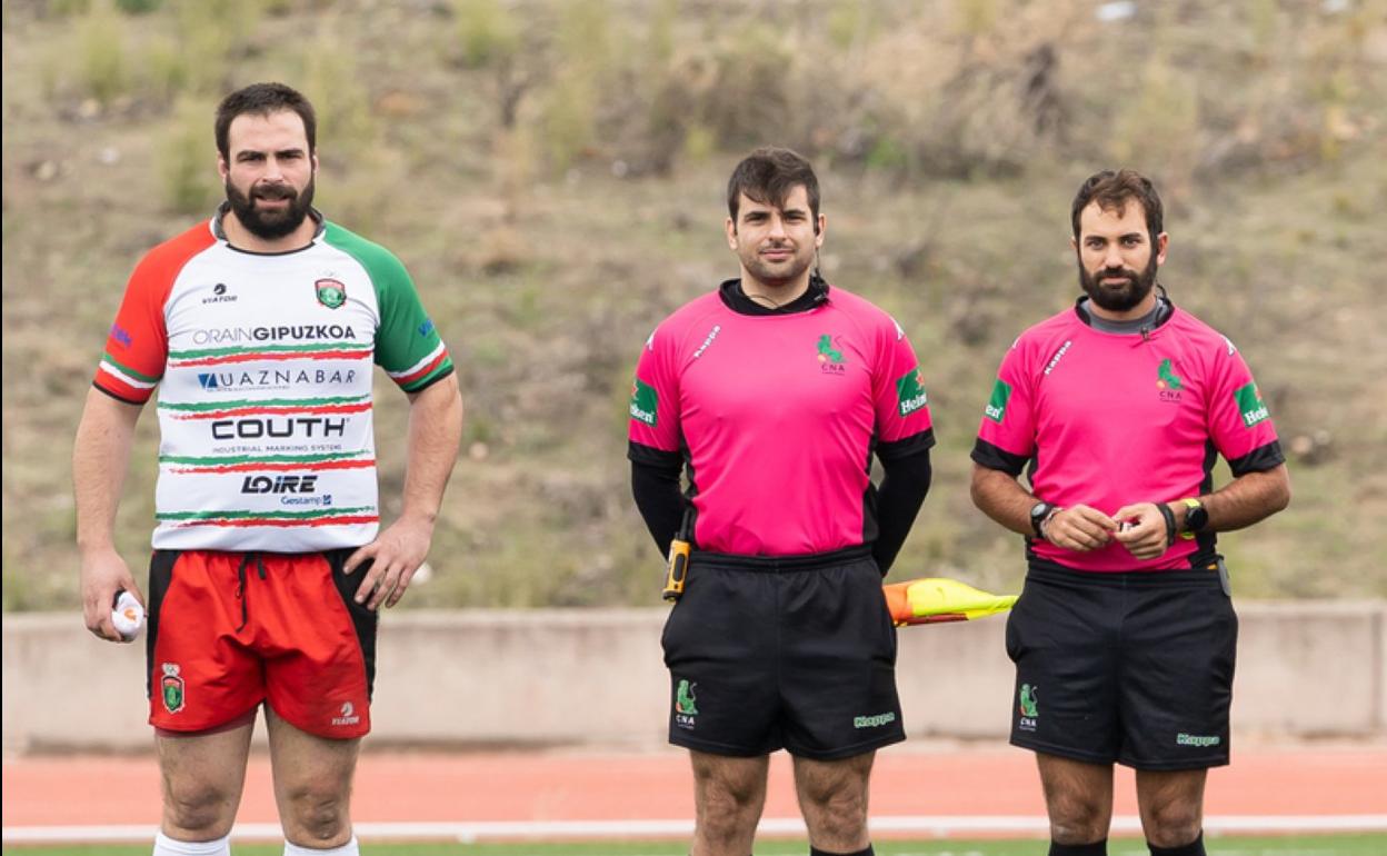 Beñat Iradi ejerció de capitán el domingo. 
