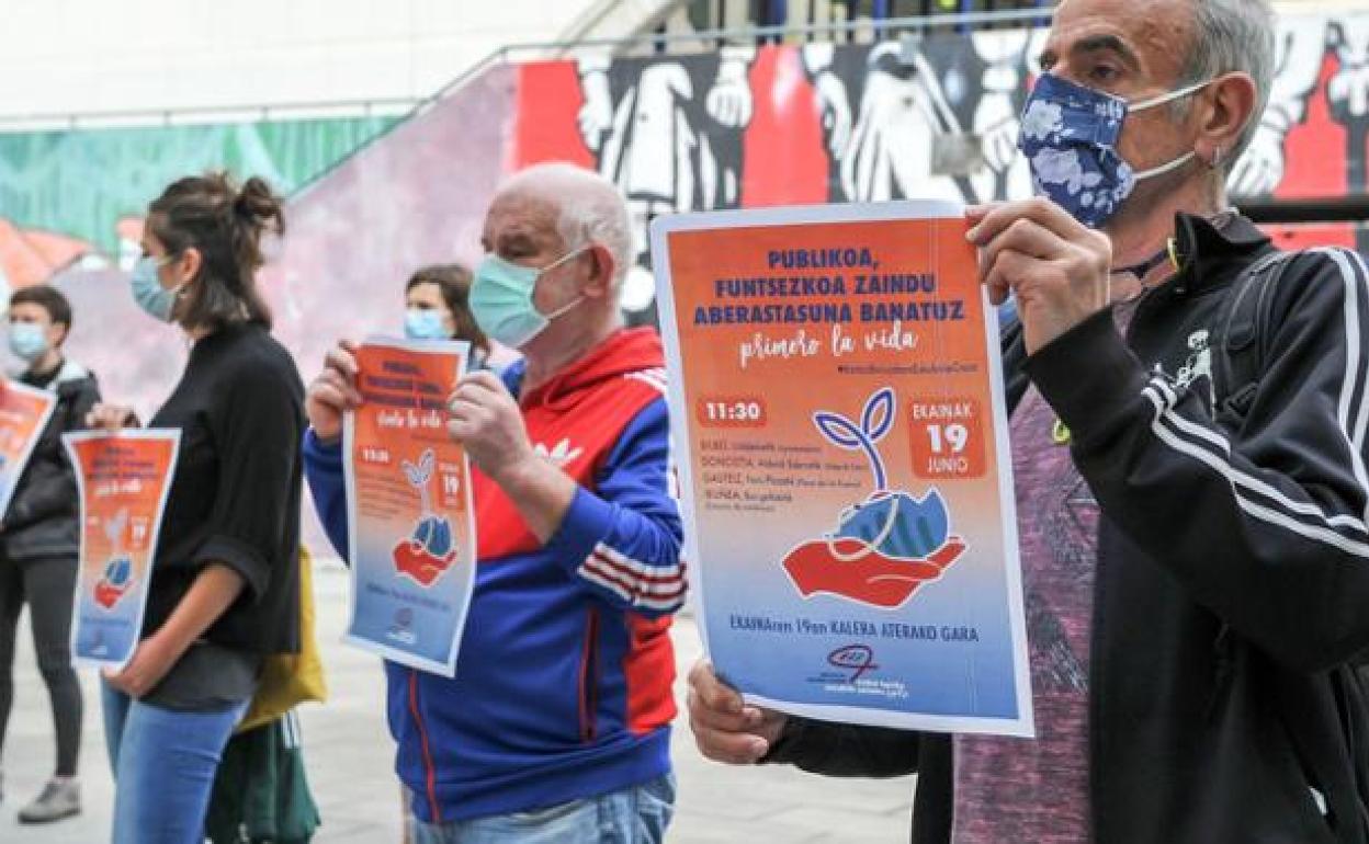 La carta social convocó también movilizaciones en junio.