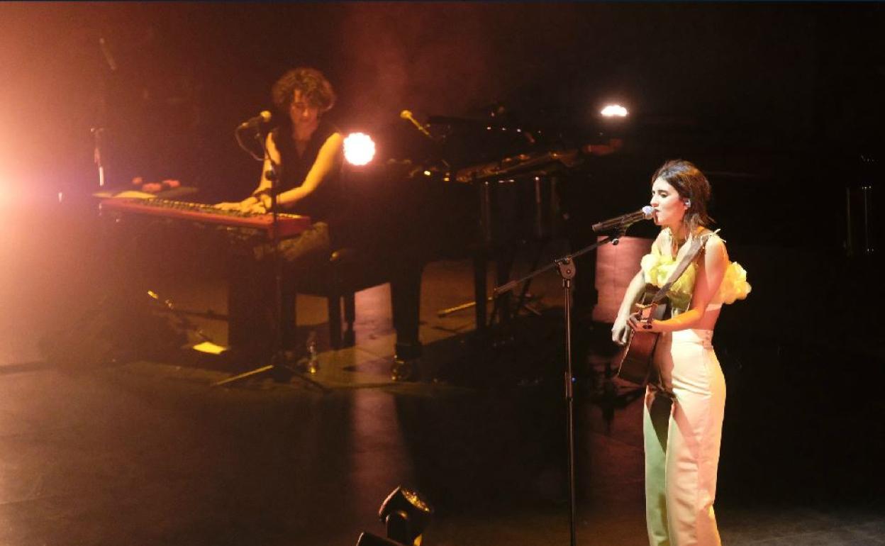 El último concierto de Izaro en el Kursaal, este pasado lunes.