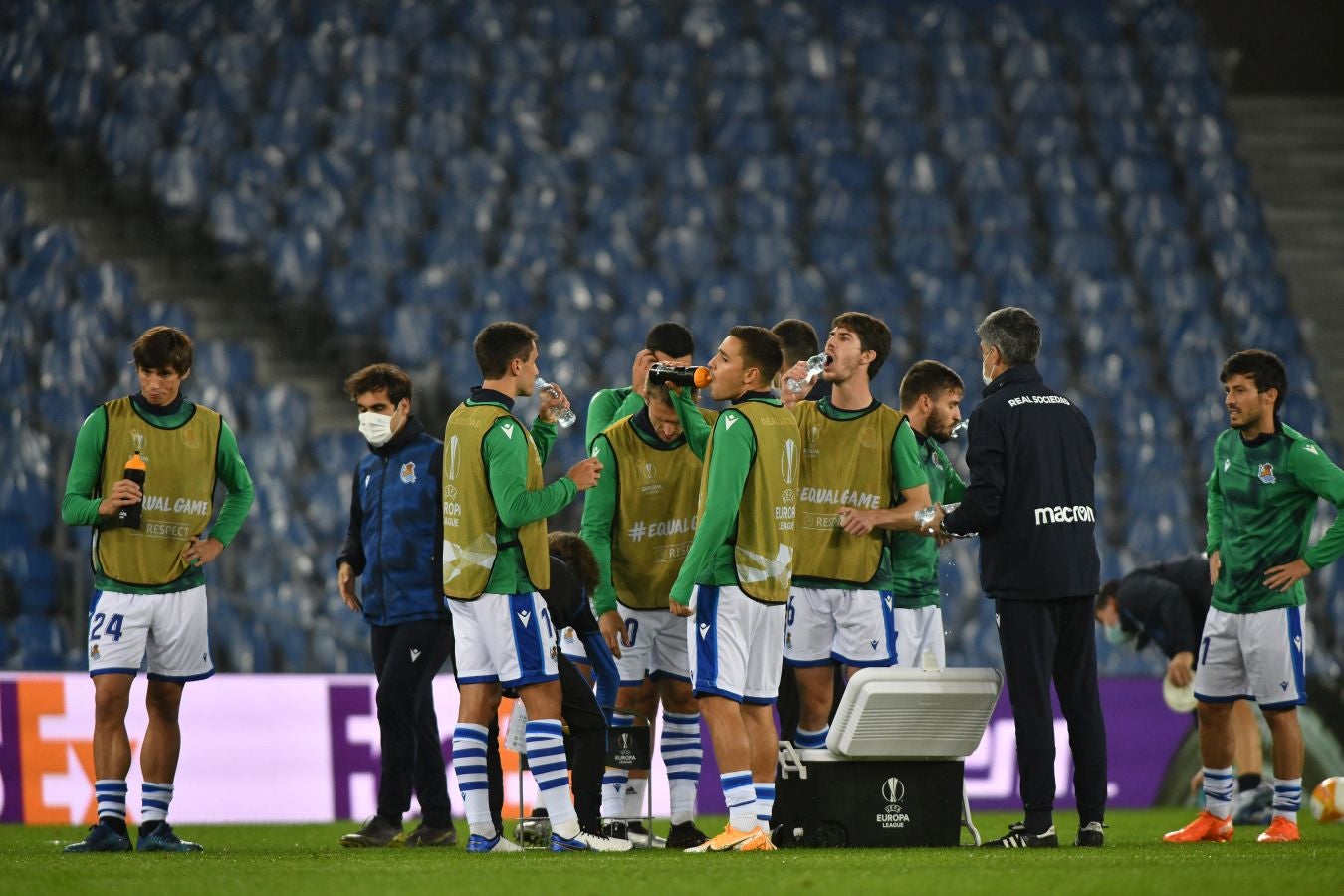 La Real Sociedad y el Nápoles han disputado la segunda jornada de la Europa League en el Reale Arena