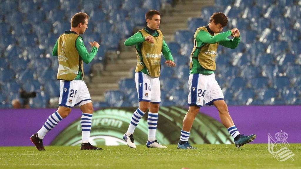 La Real Sociedad y el Nápoles han disputado la segunda jornada de la Europa League en el Reale Arena