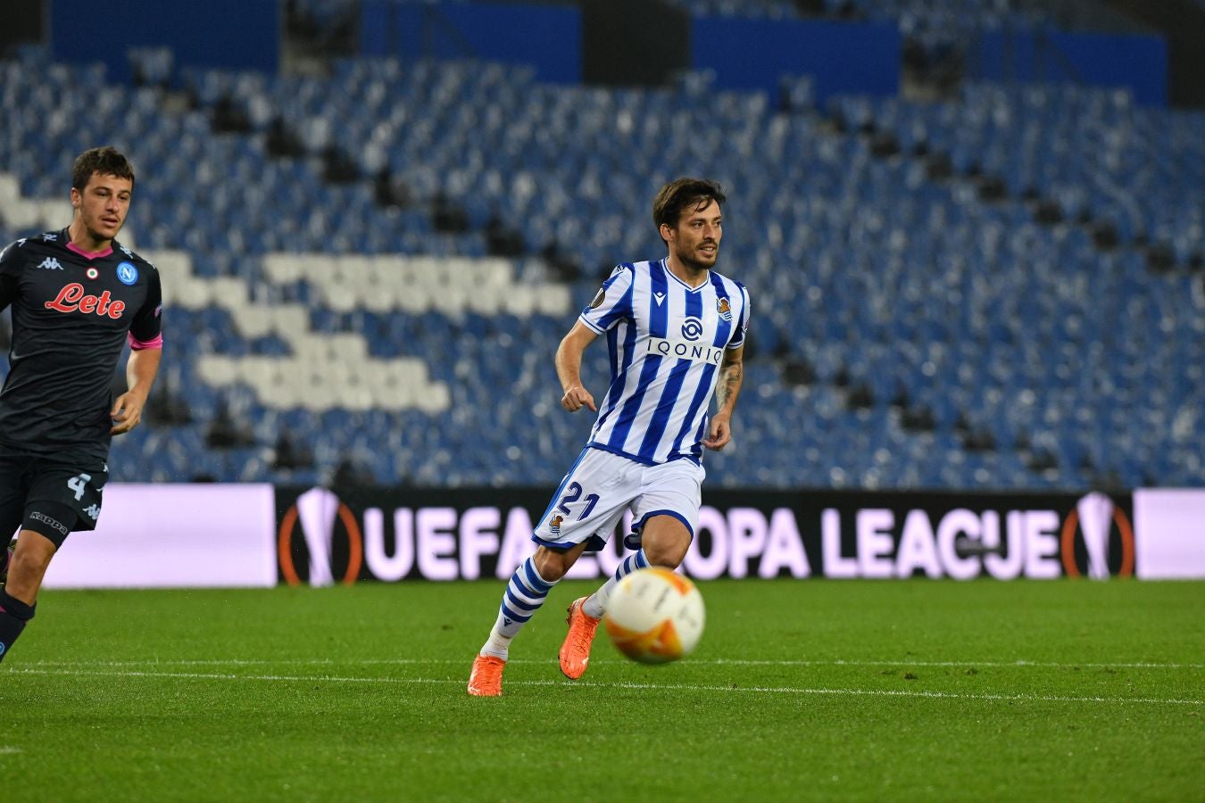 La Real Sociedad y el Nápoles han disputado la segunda jornada de la Europa League en el Reale Arena