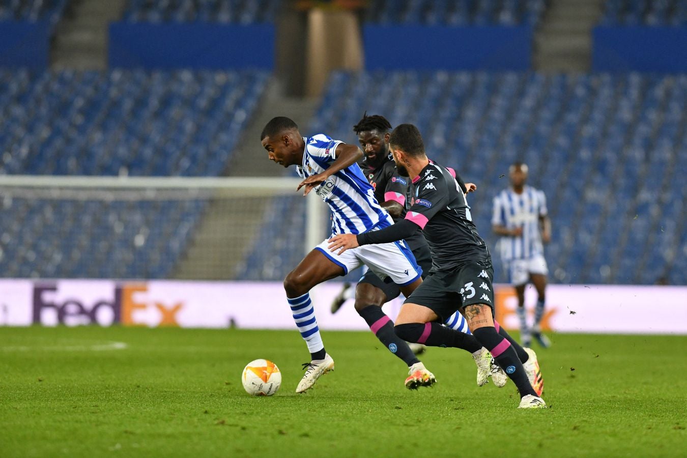 La Real Sociedad y el Nápoles han disputado la segunda jornada de la Europa League en el Reale Arena