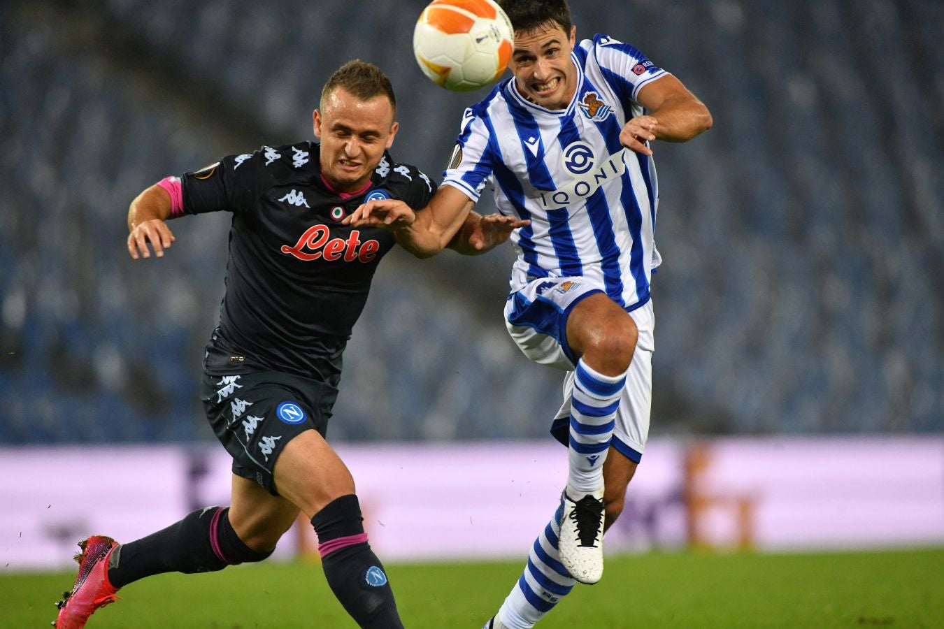La Real Sociedad y el Nápoles han disputado la segunda jornada de la Europa League en el Reale Arena