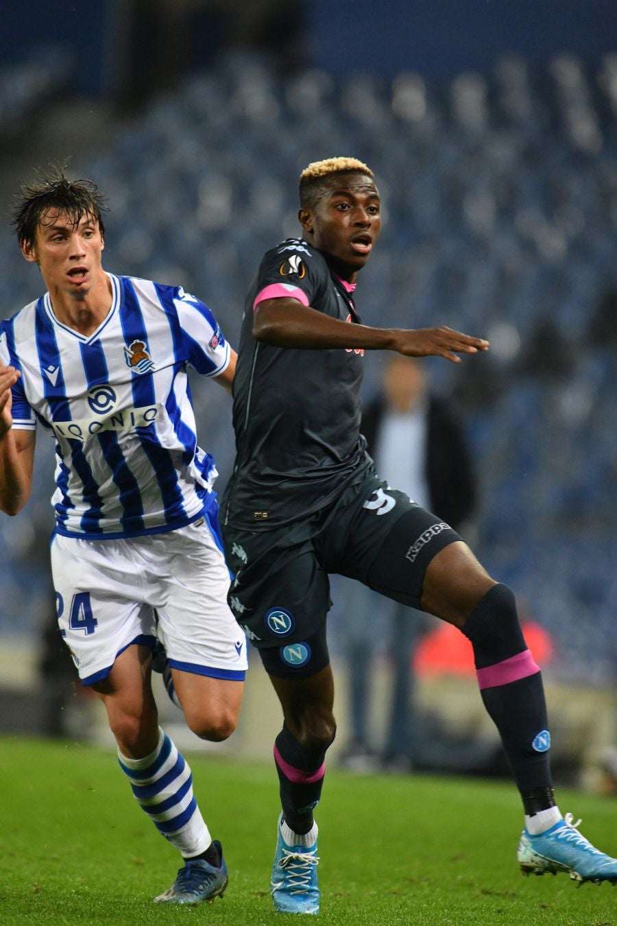 La Real Sociedad y el Nápoles han disputado la segunda jornada de la Europa League en el Reale Arena