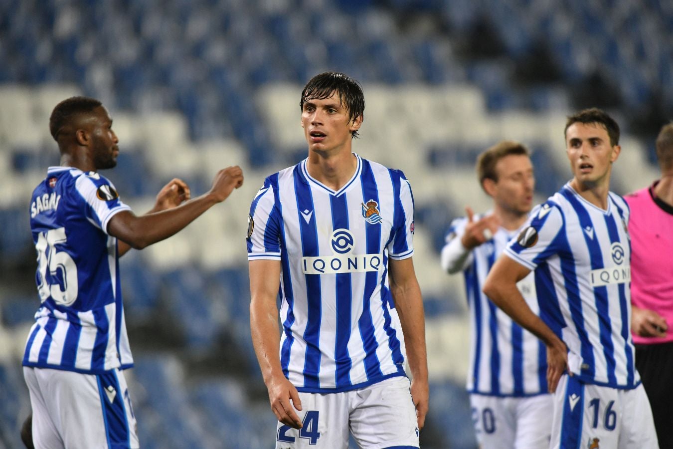 La Real Sociedad y el Nápoles han disputado la segunda jornada de la Europa League en el Reale Arena