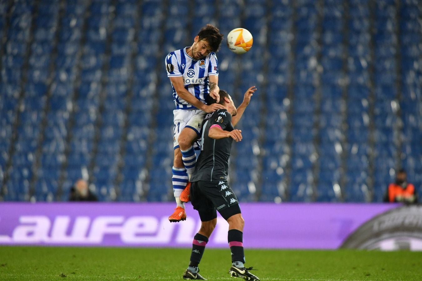 La Real Sociedad y el Nápoles han disputado la segunda jornada de la Europa League en el Reale Arena