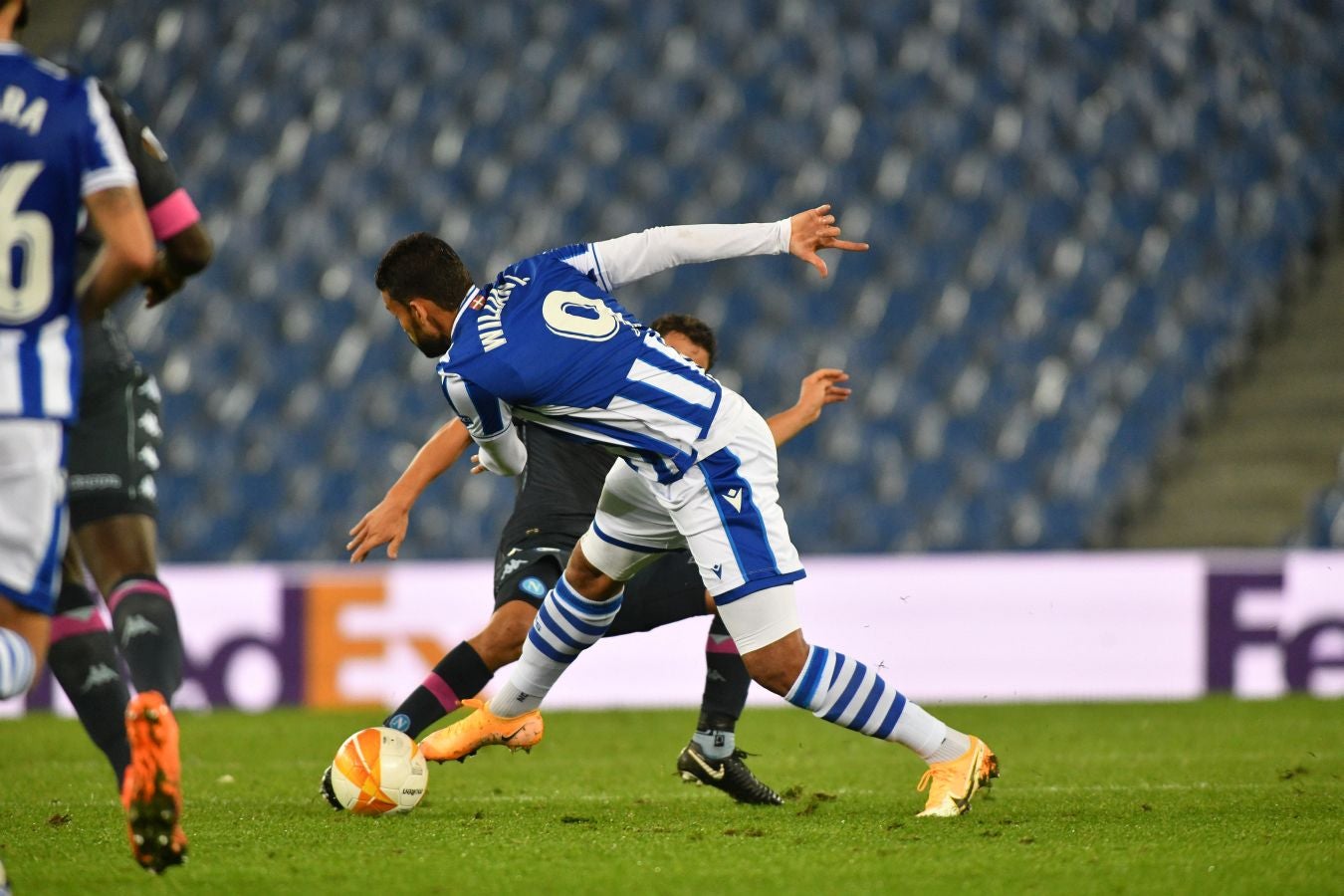 La Real Sociedad y el Nápoles han disputado la segunda jornada de la Europa League en el Reale Arena