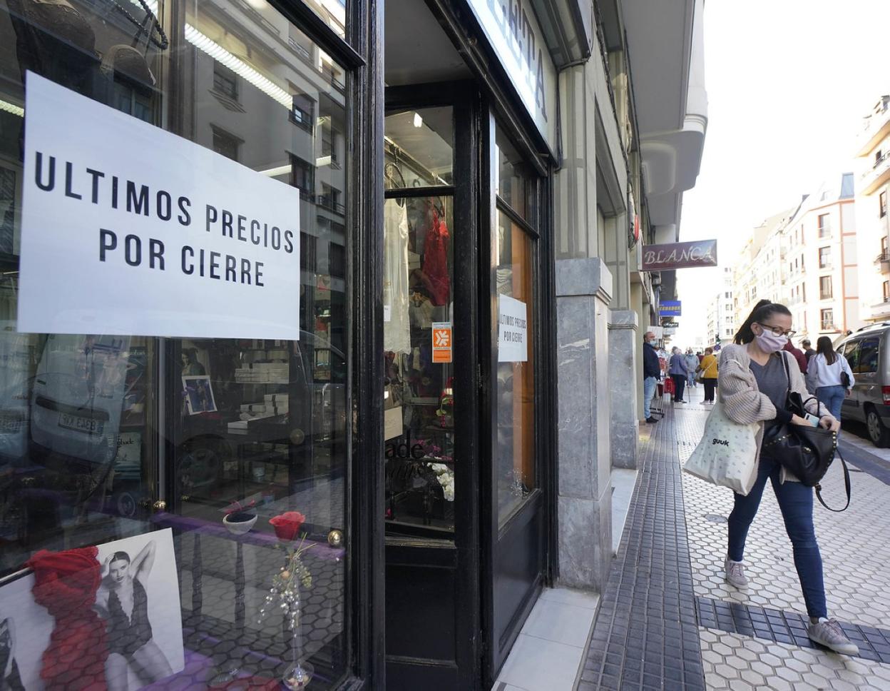 Los comercios están sufriendo el impacto de la crisis económica derivada de la pandemia. 