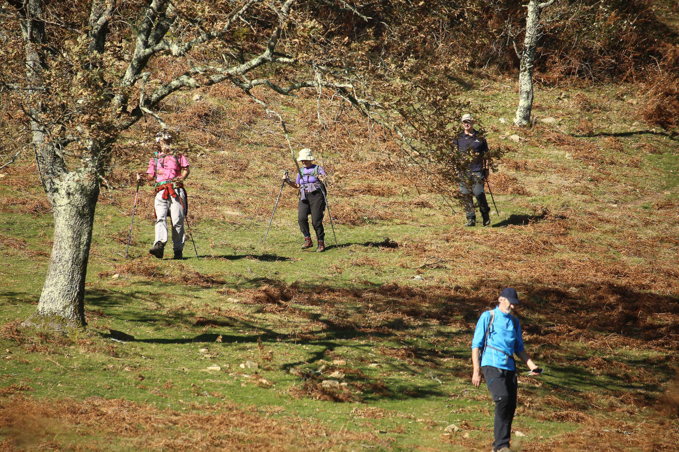 Los guipuzcoanos han aprovechado el buen tiempo para darse un paseo o hacer deporte el primer fin de semana de las nuevas medidas para combatir el Covid-19