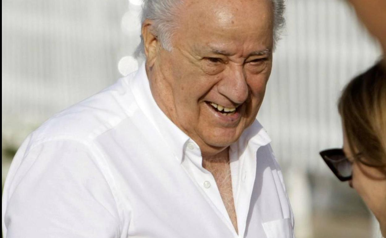 Amancio Ortega ingresará hoy casi 650 millones por el dividendo de Inditex