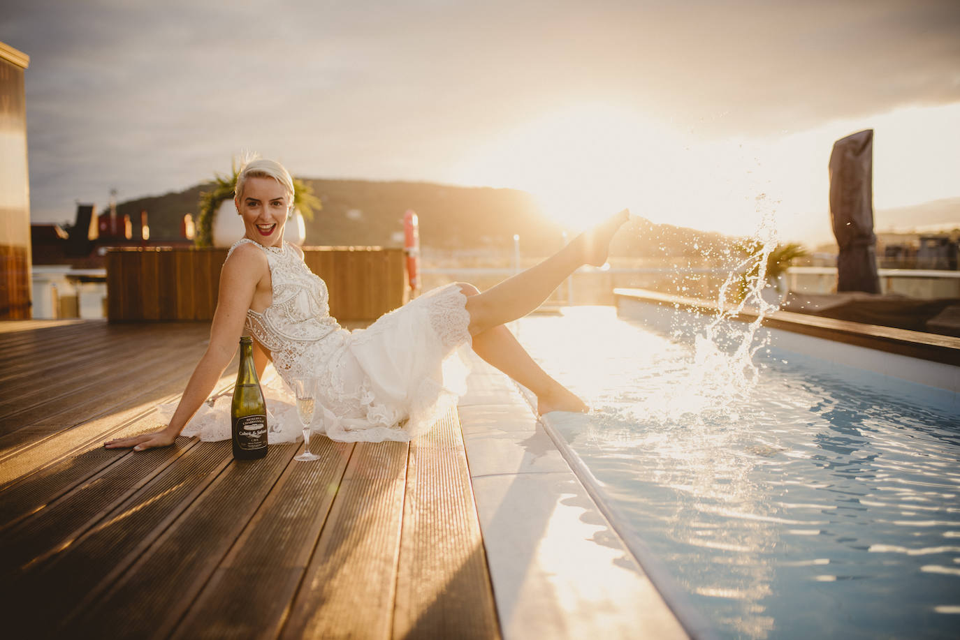 Fotos: Una novia rompedora y sin complejos para 2021