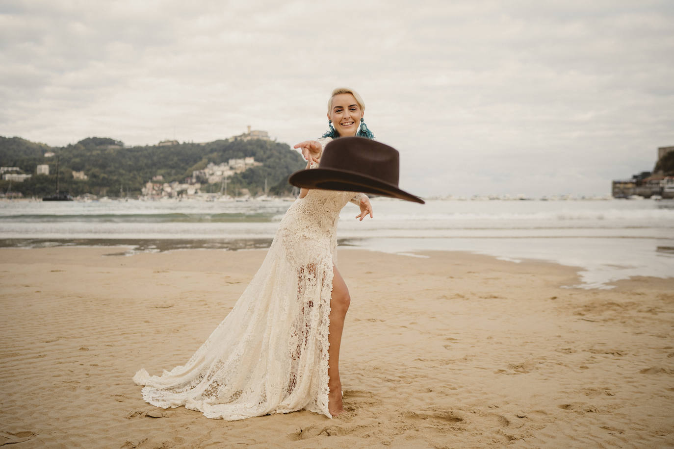 Fotos: Una novia rompedora y sin complejos para 2021