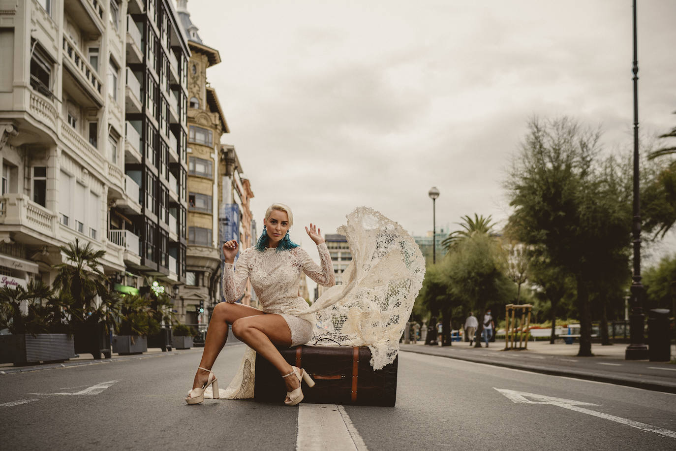 Fotos: Una novia rompedora y sin complejos para 2021