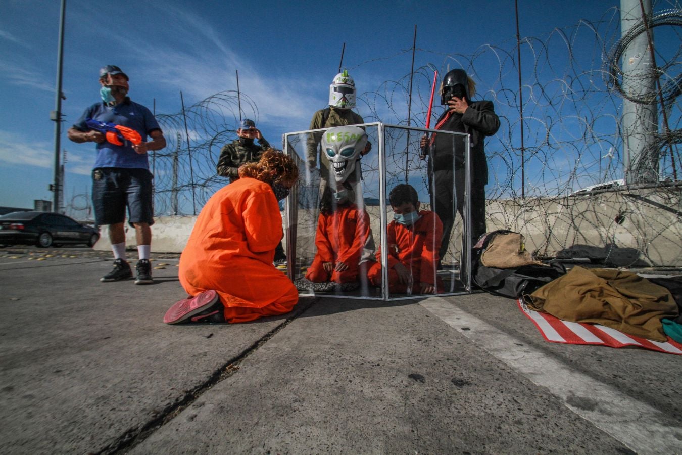 Fotos: Aumentan las protestas en Tijuana contra la política migratoria de Trump