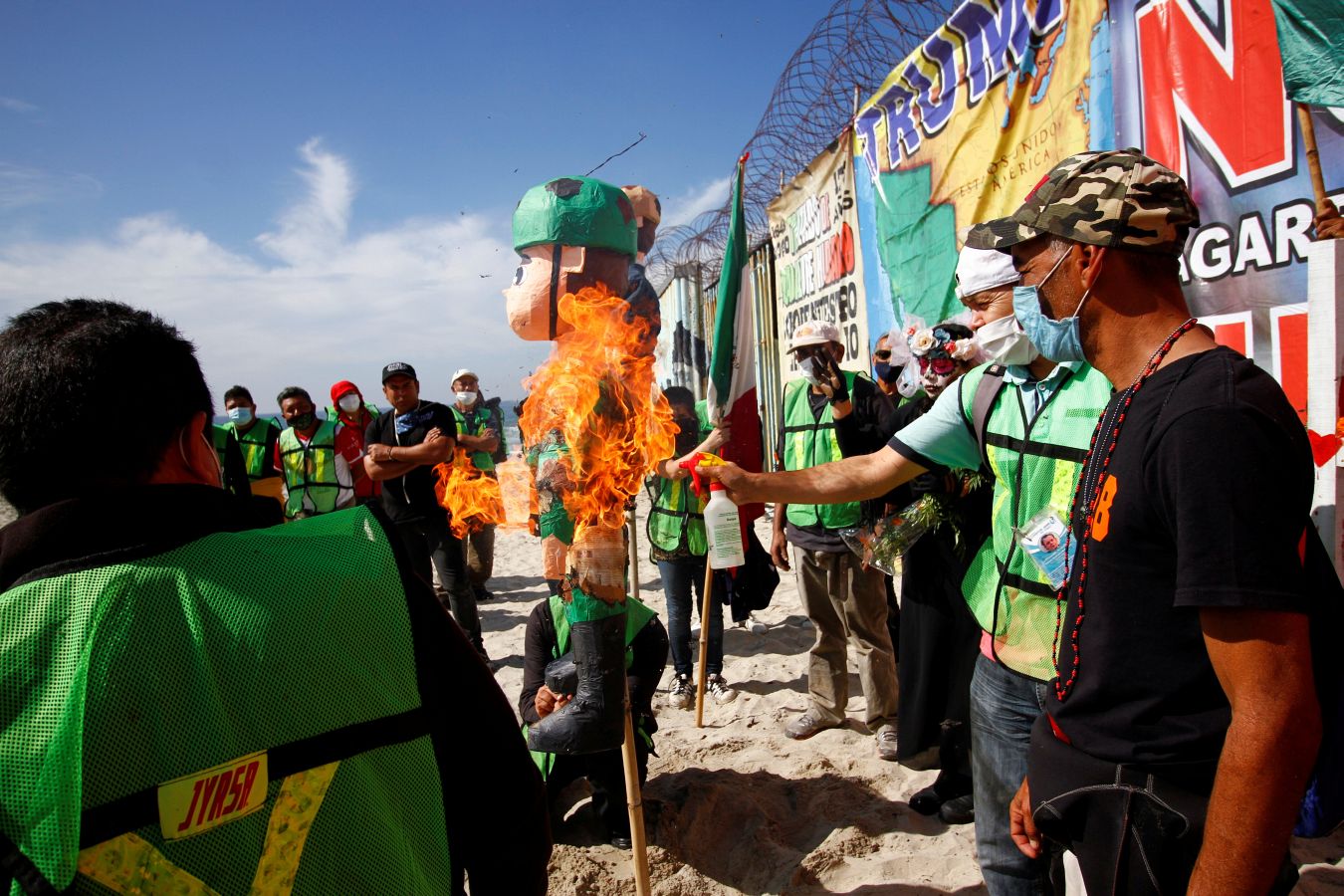 Fotos: Aumentan las protestas en Tijuana contra la política migratoria de Trump