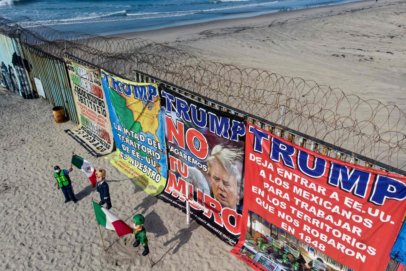 Fotos: Aumentan las protestas en Tijuana contra la política migratoria de Trump