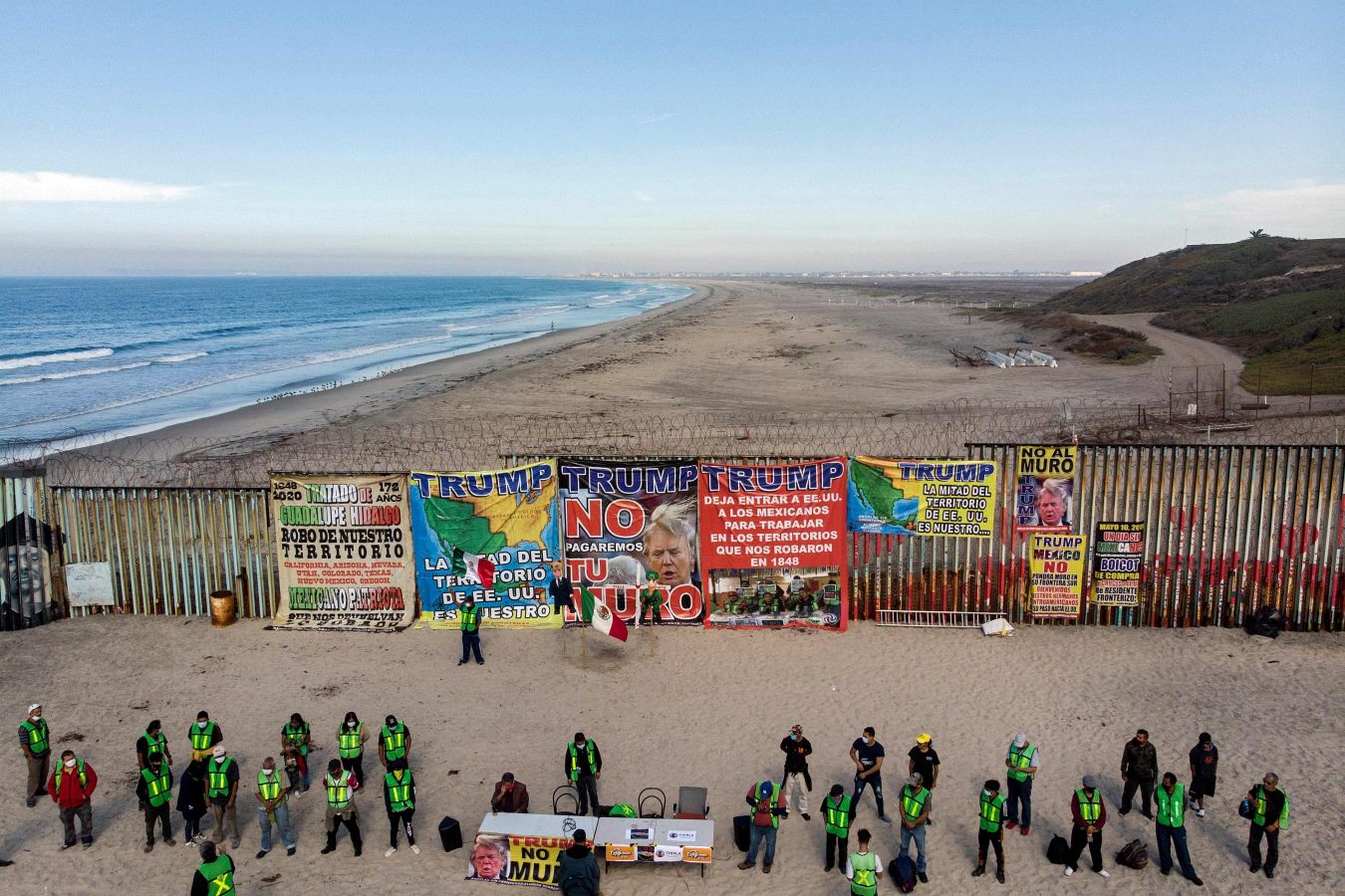 Fotos: Aumentan las protestas en Tijuana contra la política migratoria de Trump
