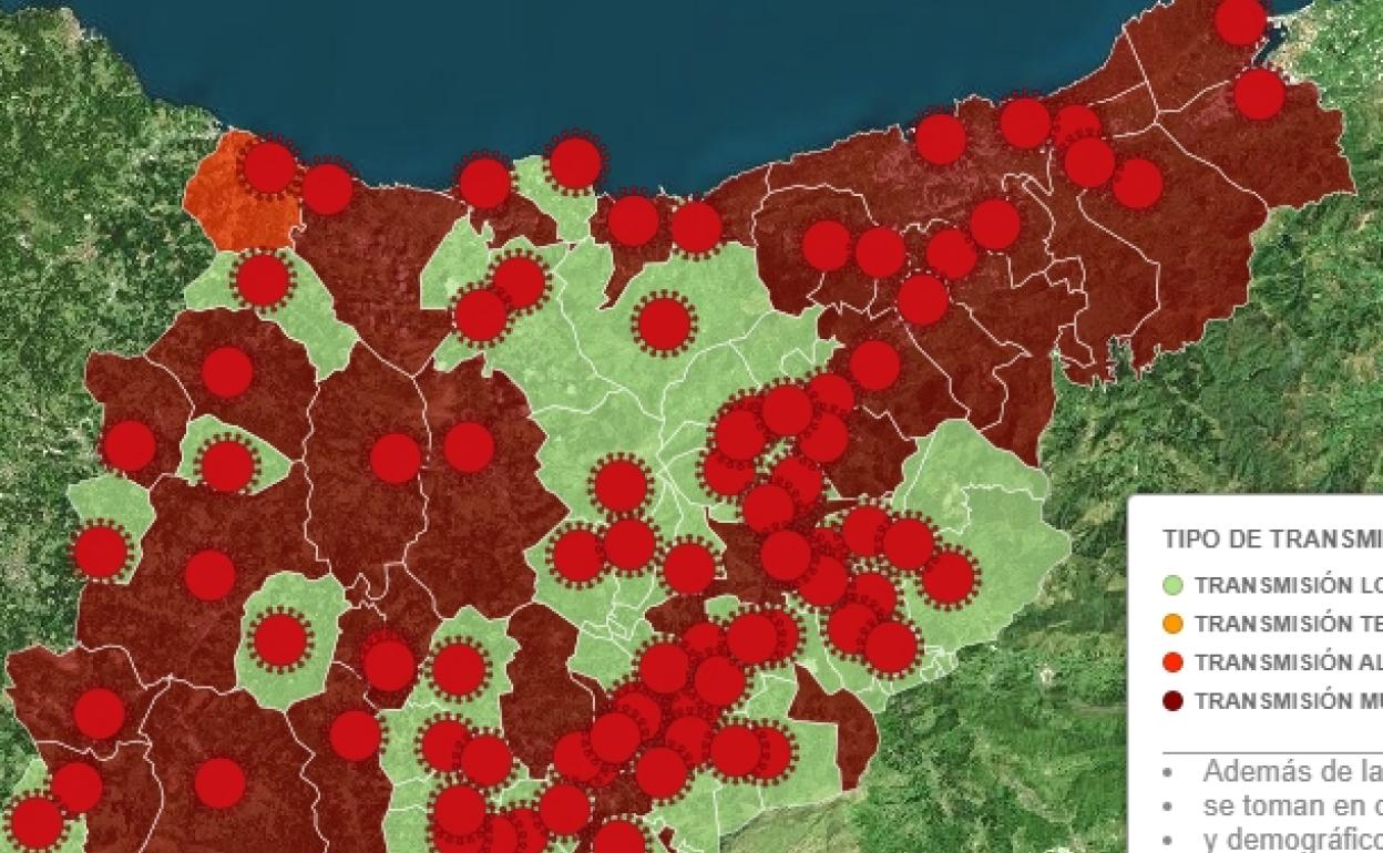 Orio prende el rojo y Gipuzkoa rebasa ya la barrera de los mil positivos por cada 100.000 habitantes