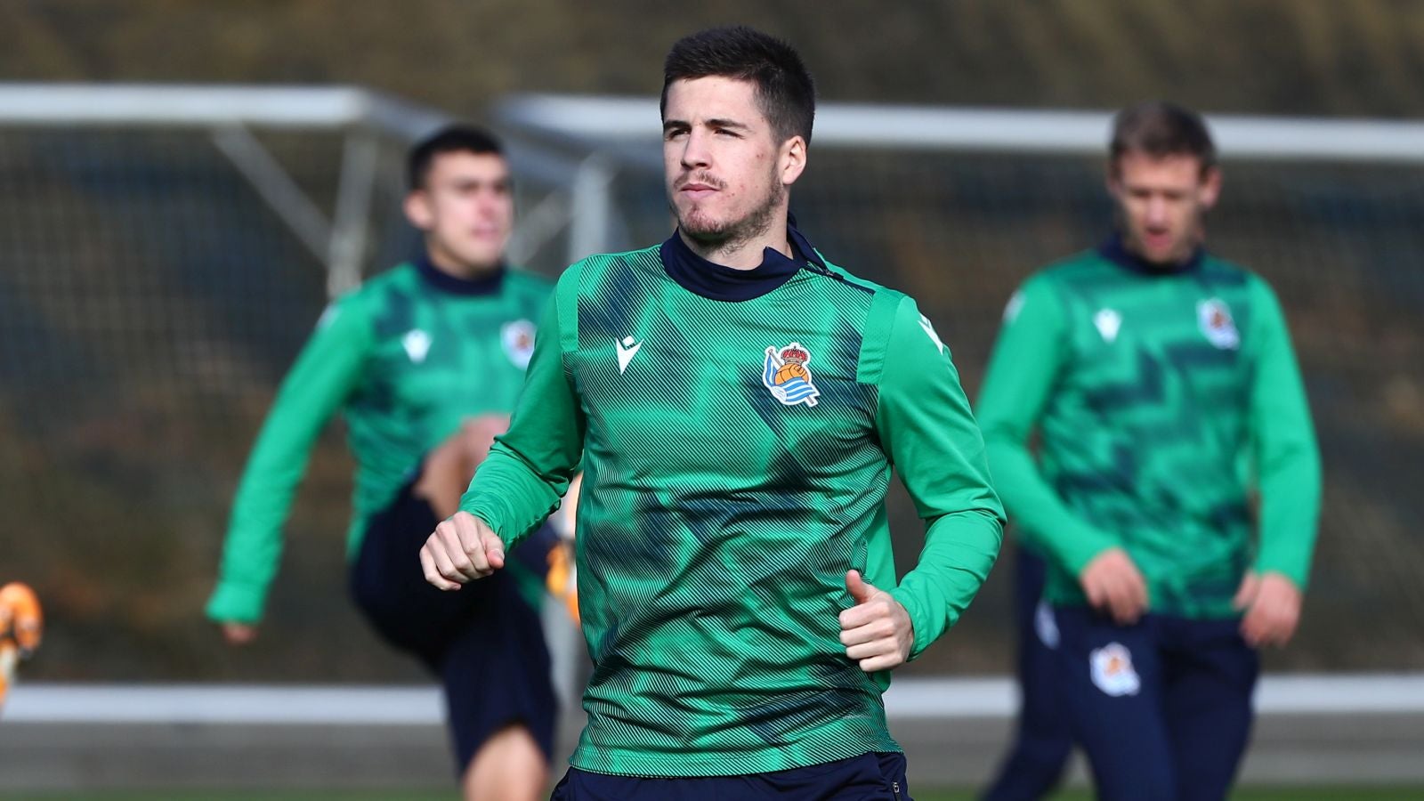Los de Imanol Alguacil se han ejercitado esta mañana en Zubieta con la vista puesta en el partido que disputarán mañana ante el conjunto holandés. 