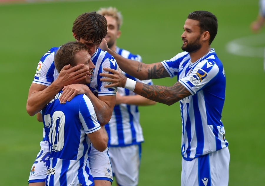 Fotos del Real Sociedad1 - 0 Granada de la jornada 9 de  LaLiga 2020-2021