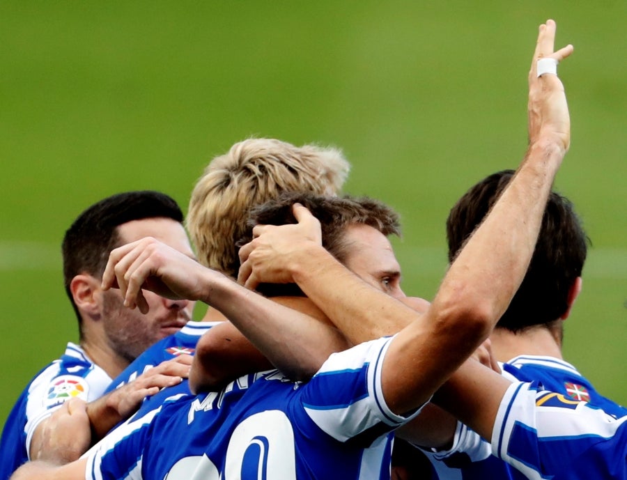 Fotos del Real Sociedad1 - 0 Granada de la jornada 9 de  LaLiga 2020-2021