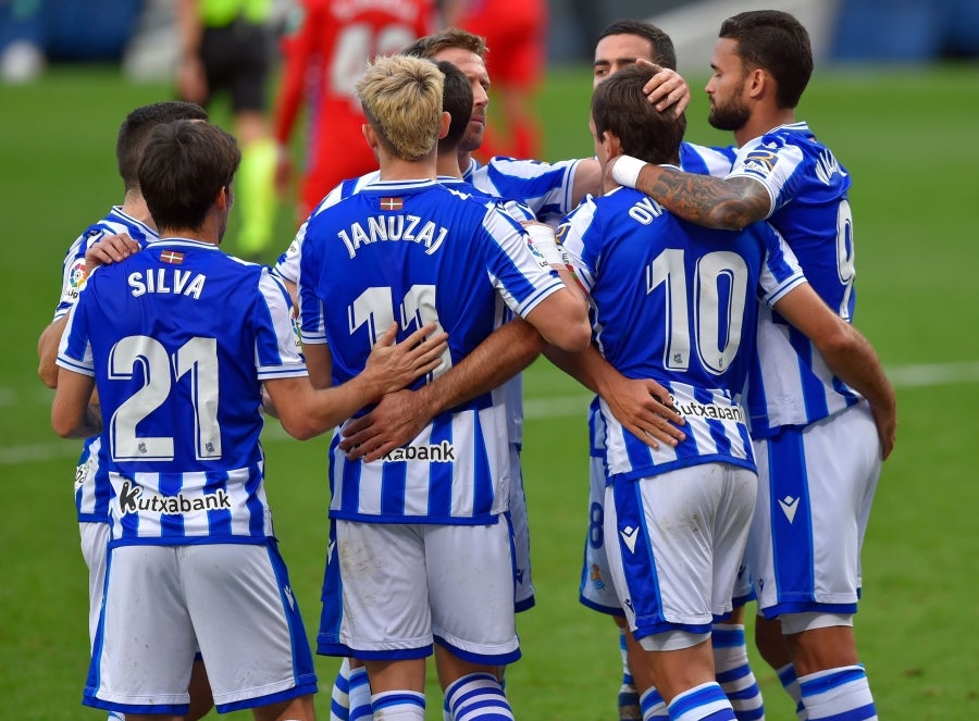 Fotos del Real Sociedad1 - 0 Granada de la jornada 9 de  LaLiga 2020-2021