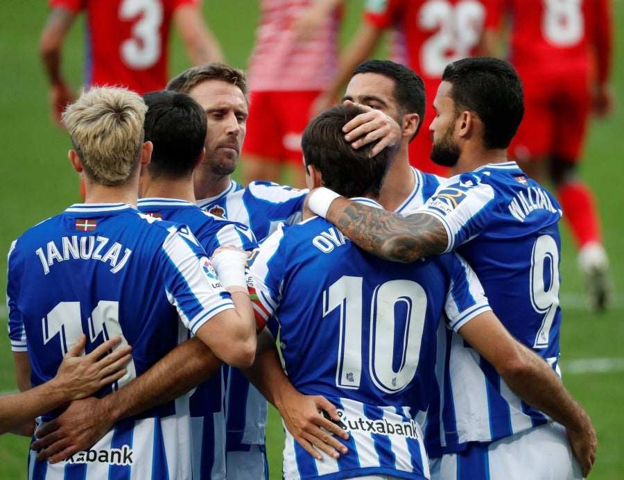 Fotos del Real Sociedad1 - 0 Granada de la jornada 9 de  LaLiga 2020-2021