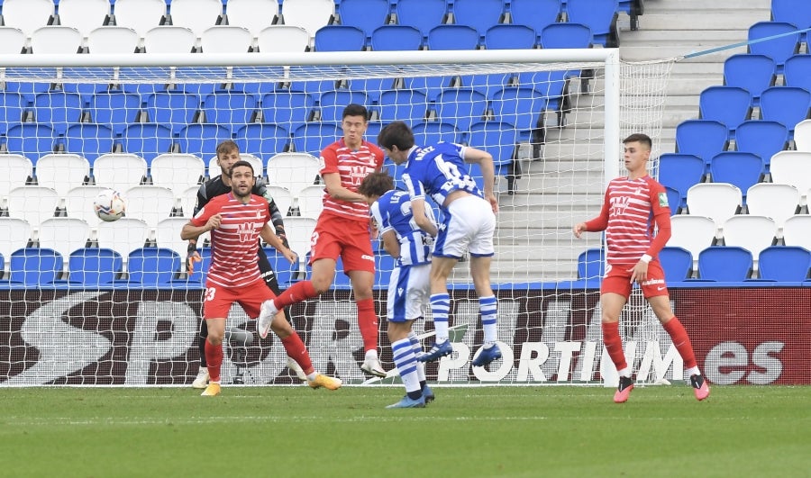 Fotos del Real Sociedad1 - 0 Granada de la jornada 9 de  LaLiga 2020-2021