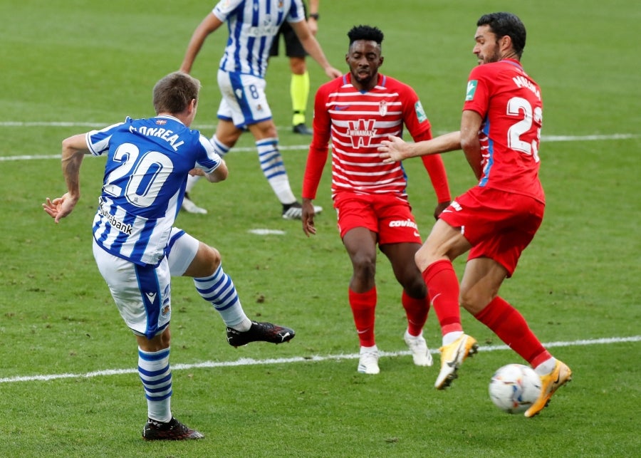 Fotos del Real Sociedad1 - 0 Granada de la jornada 9 de  LaLiga 2020-2021