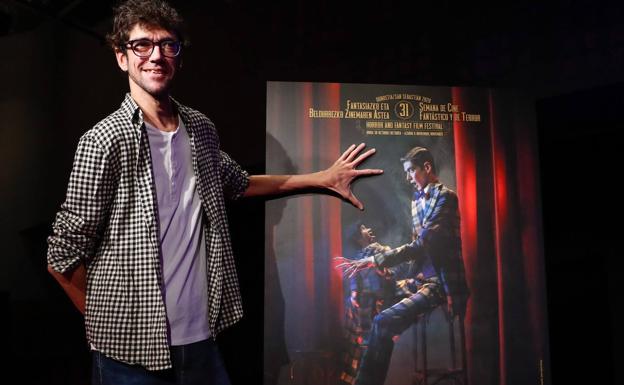 Javier Botet fue el protagonista del cartel de la 31 Semana de Cine Fantástico y de Terror.