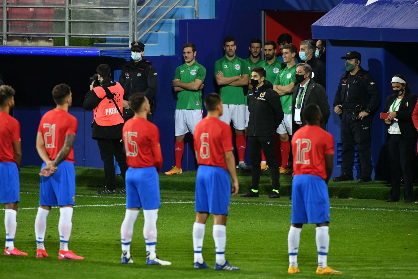 Las mejores imágenes de la victoria de la Euskal Selekzioa frente a Costa Rica