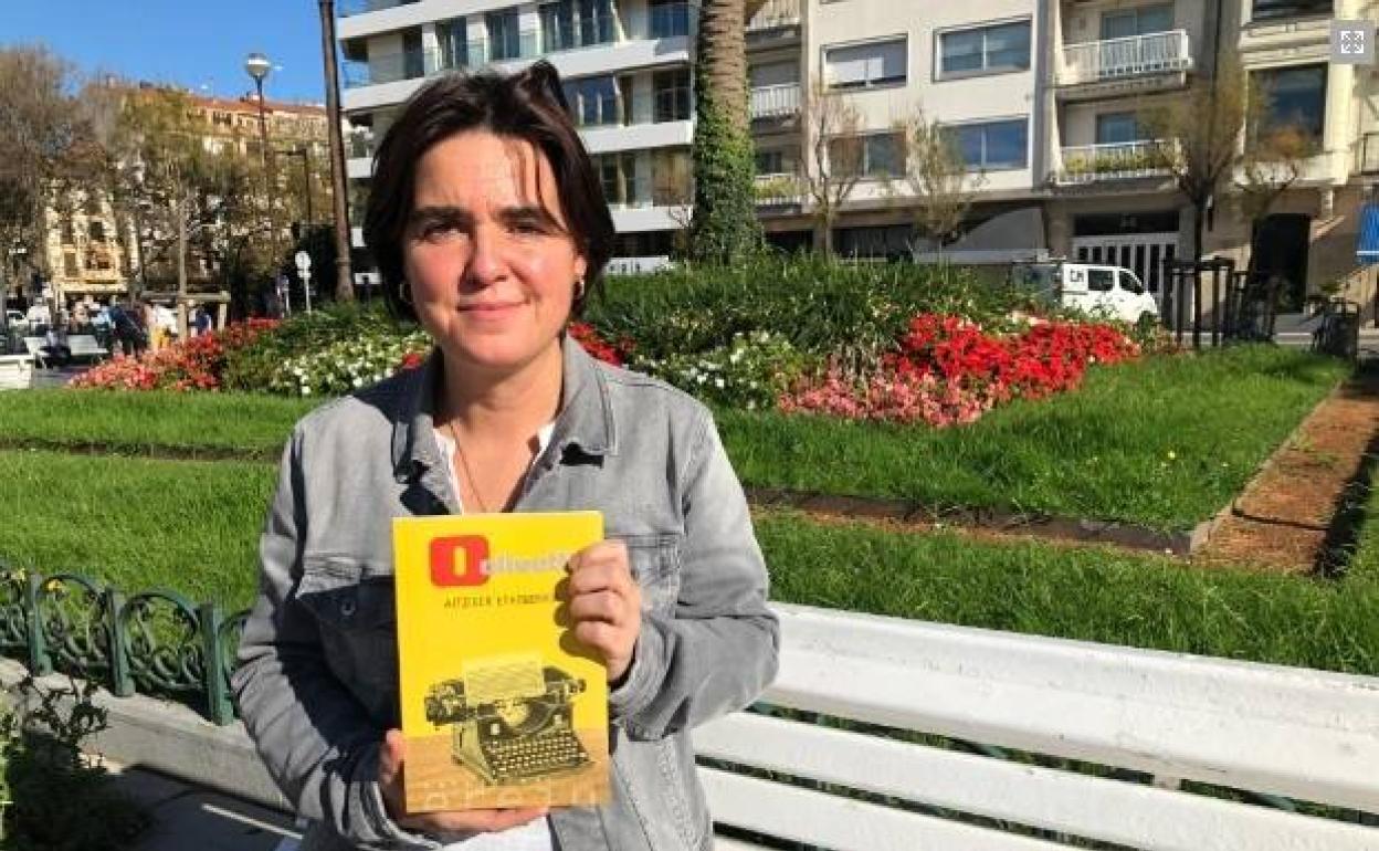 Aitziber Etxeberria idazle zarauztarra