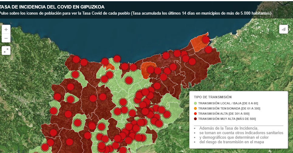Usurbil también sale de la zona roja