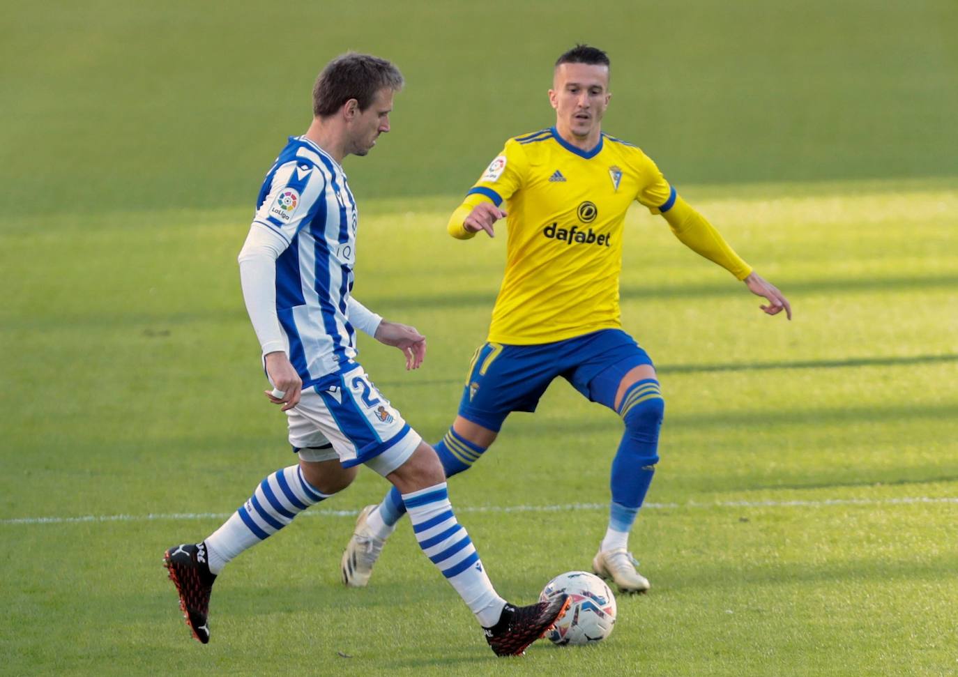 Fotos: Las mejores imágenes del Cádiz - Real Sociedad