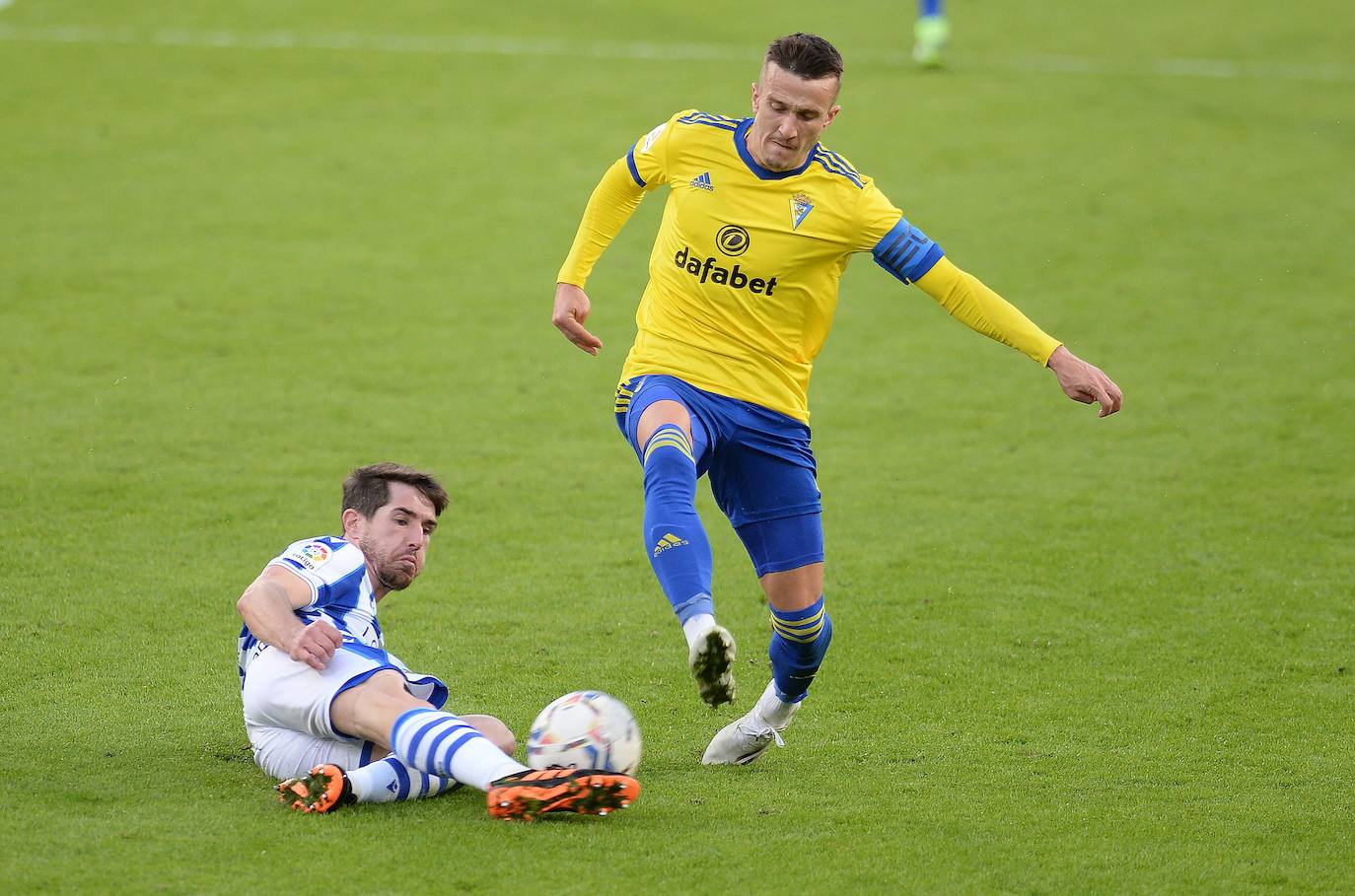 Fotos: Las mejores imágenes del Cádiz - Real Sociedad