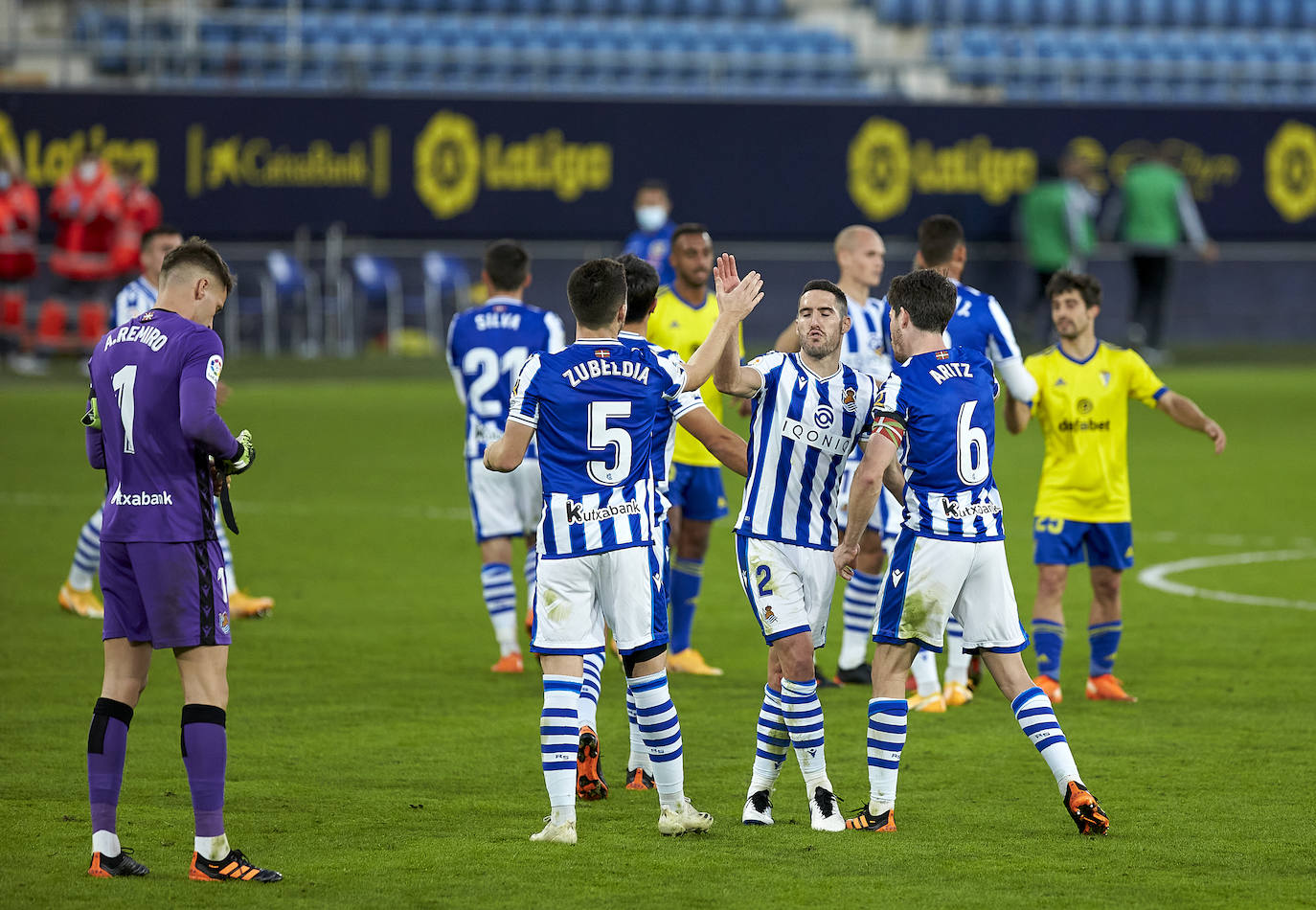 Fotos: Las mejores imágenes del Cádiz - Real Sociedad