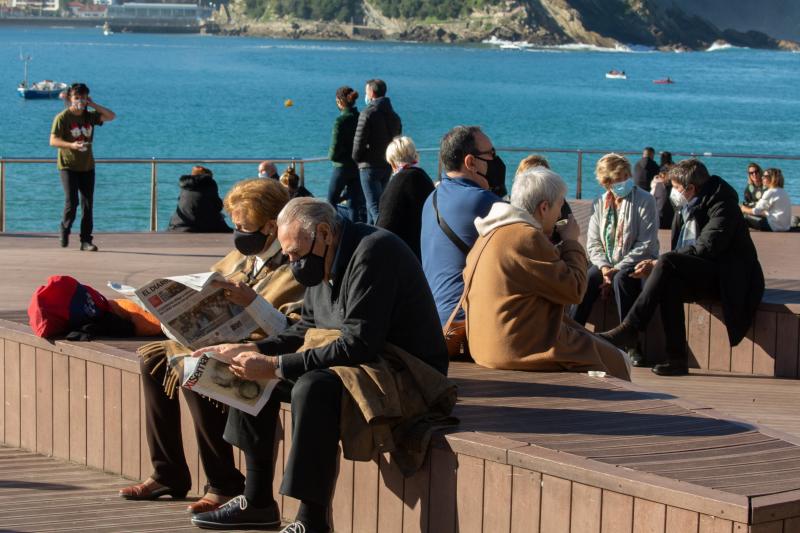 La pandemia del coronavirus baja el pistón con 202 contagios en Gipuzkoa, la cifra más baja en 40 días