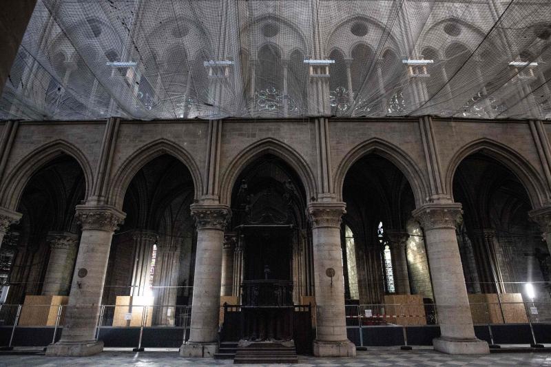 La reconstrucción de la catedral de Notre Dame entra en una nueva fase