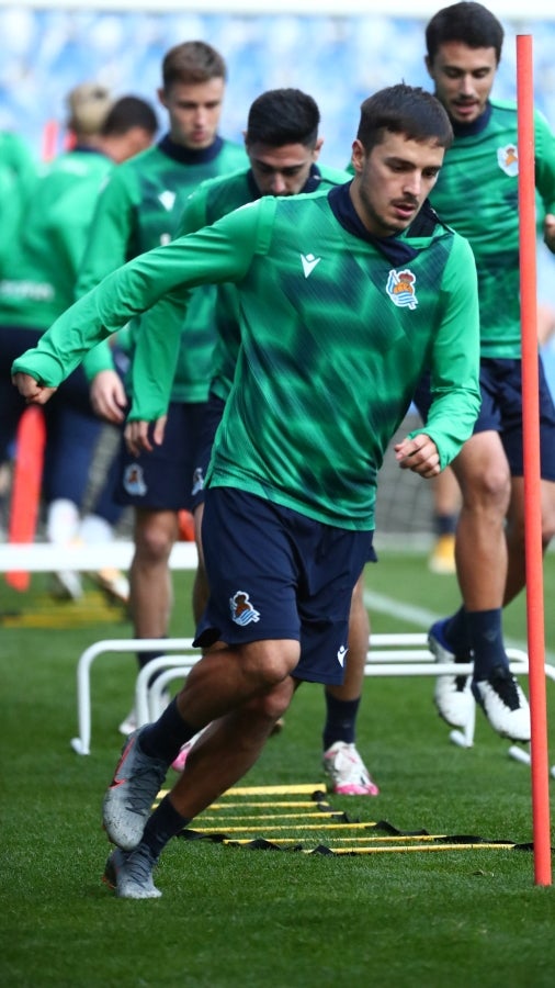 Fotos: Entrenamiento de la Real, en imágenes