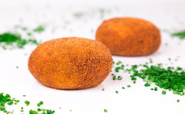 Croquetas de jamón ibérico de navidad