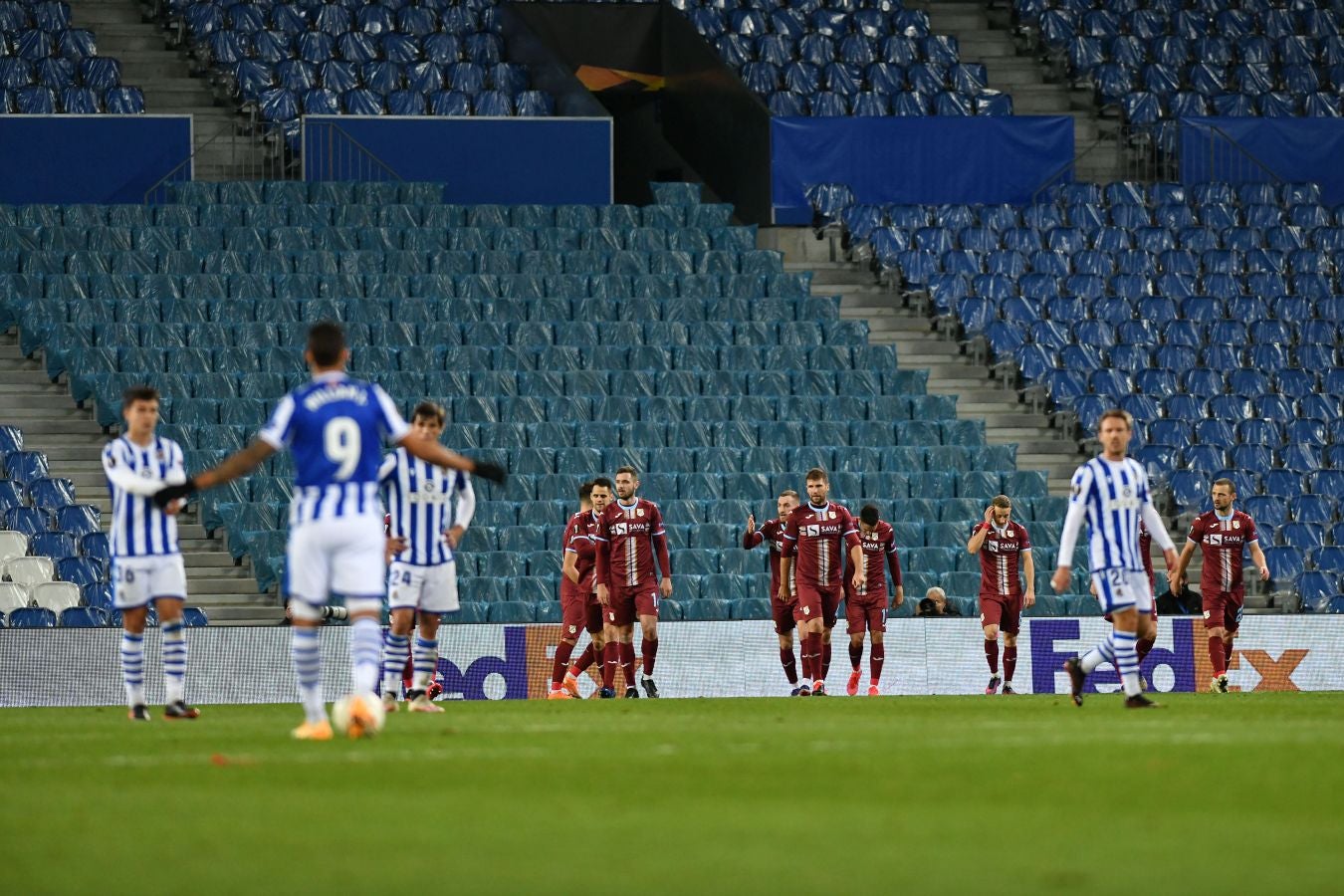 La Real Sociedad busca una victoria ante el colista del grupo F que le permita lograr la clasificación a la siguiente ronda de la Europa League.