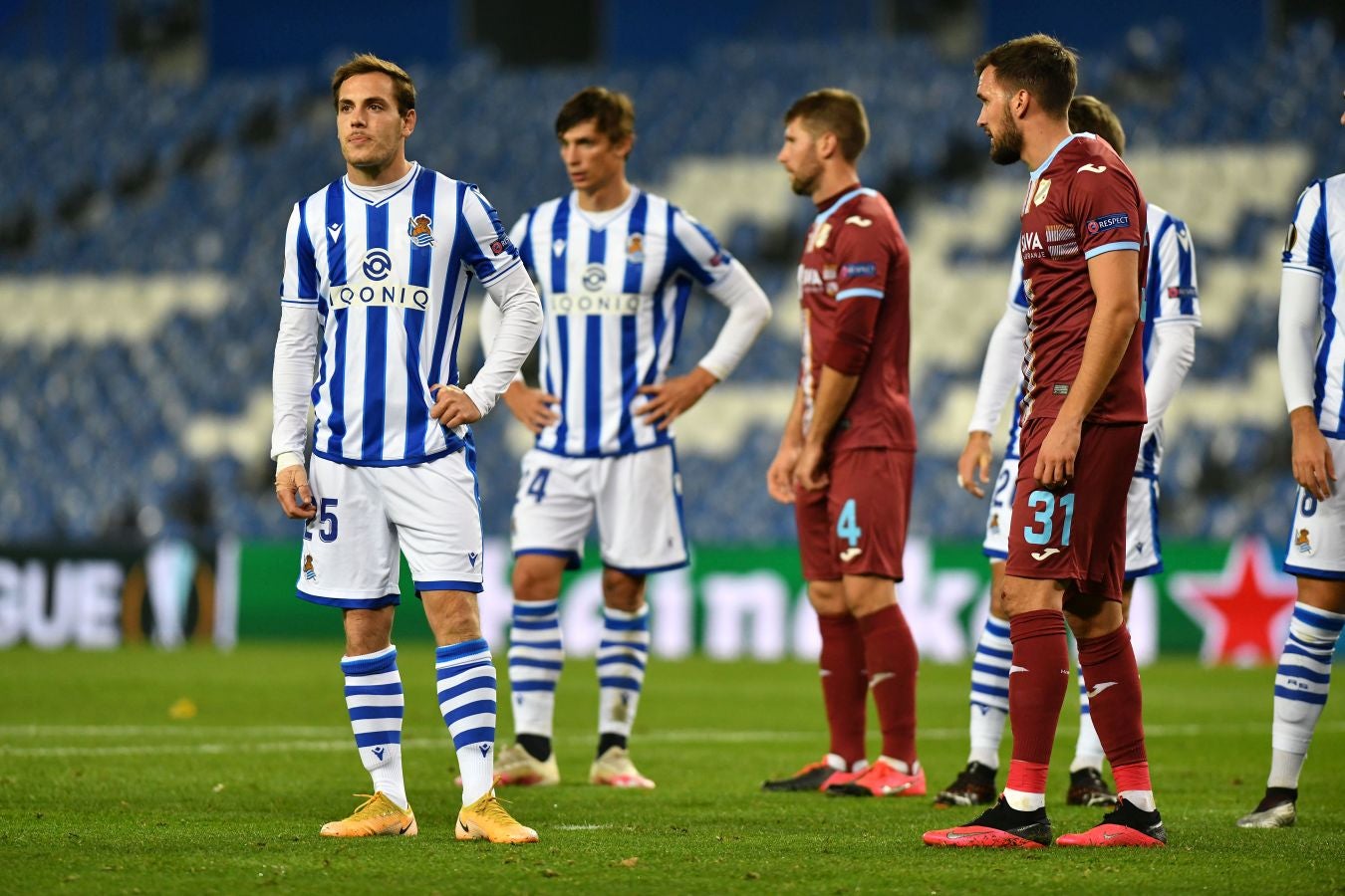 La Real Sociedad busca una victoria ante el colista del grupo F que le permita lograr la clasificación a la siguiente ronda de la Europa League.