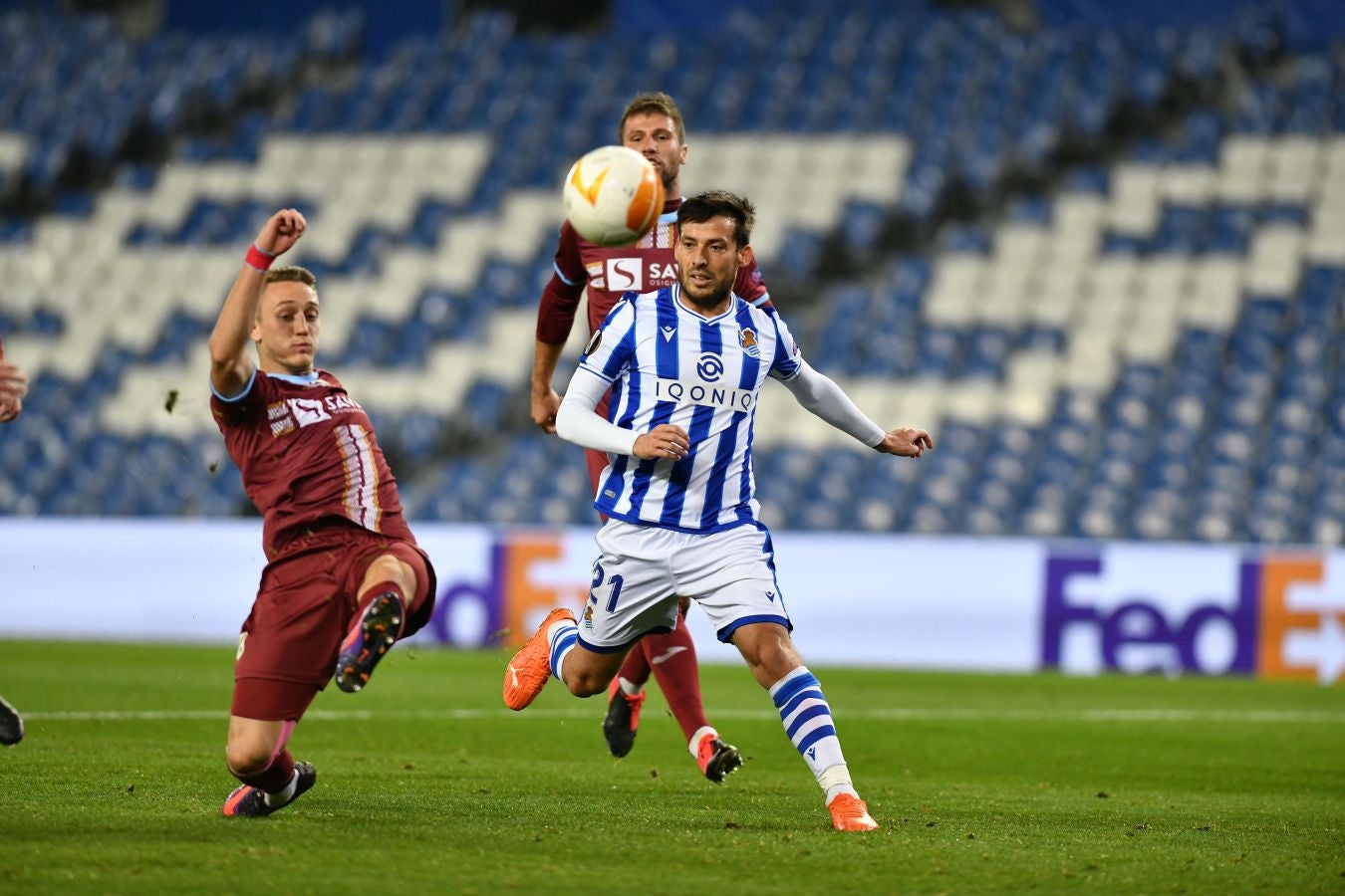 La Real Sociedad busca una victoria ante el colista del grupo F que le permita lograr la clasificación a la siguiente ronda de la Europa League.