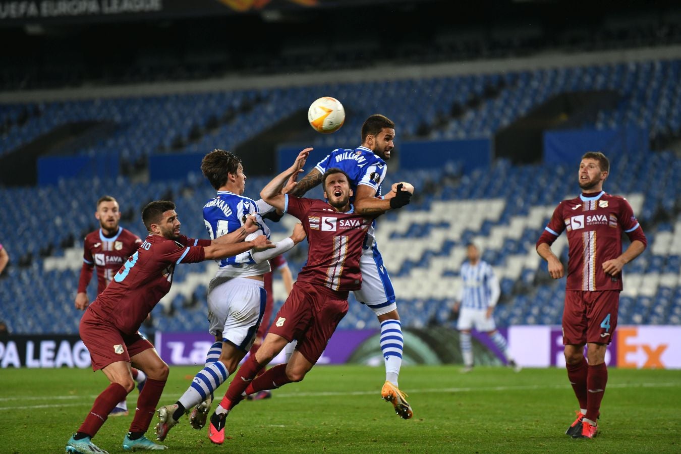 La Real Sociedad busca una victoria ante el colista del grupo F que le permita lograr la clasificación a la siguiente ronda de la Europa League.