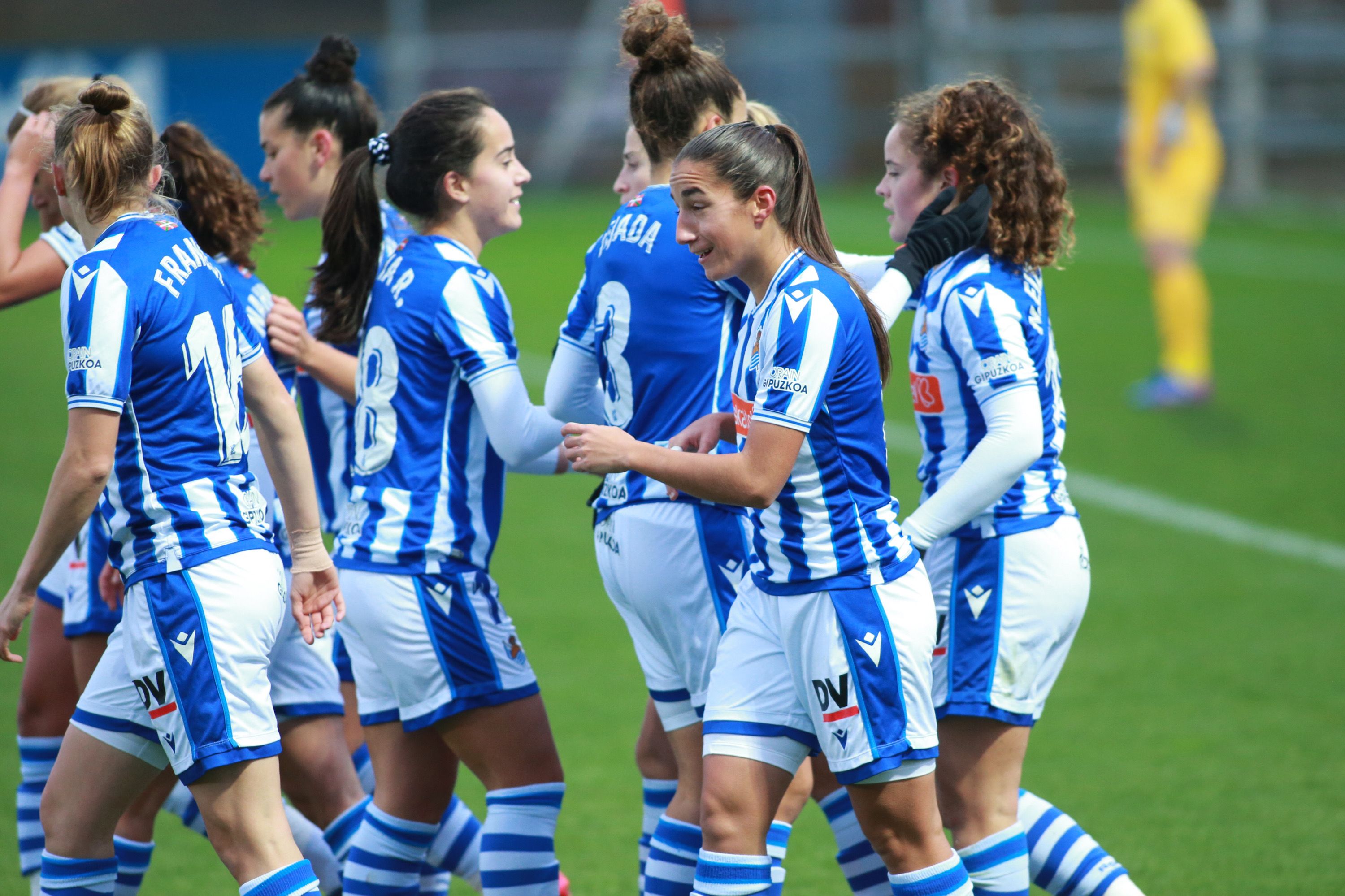 Las jugadoras de Natalia Arroyo superaron 2-0 al equipo madrileño después de completar un gran encuentro