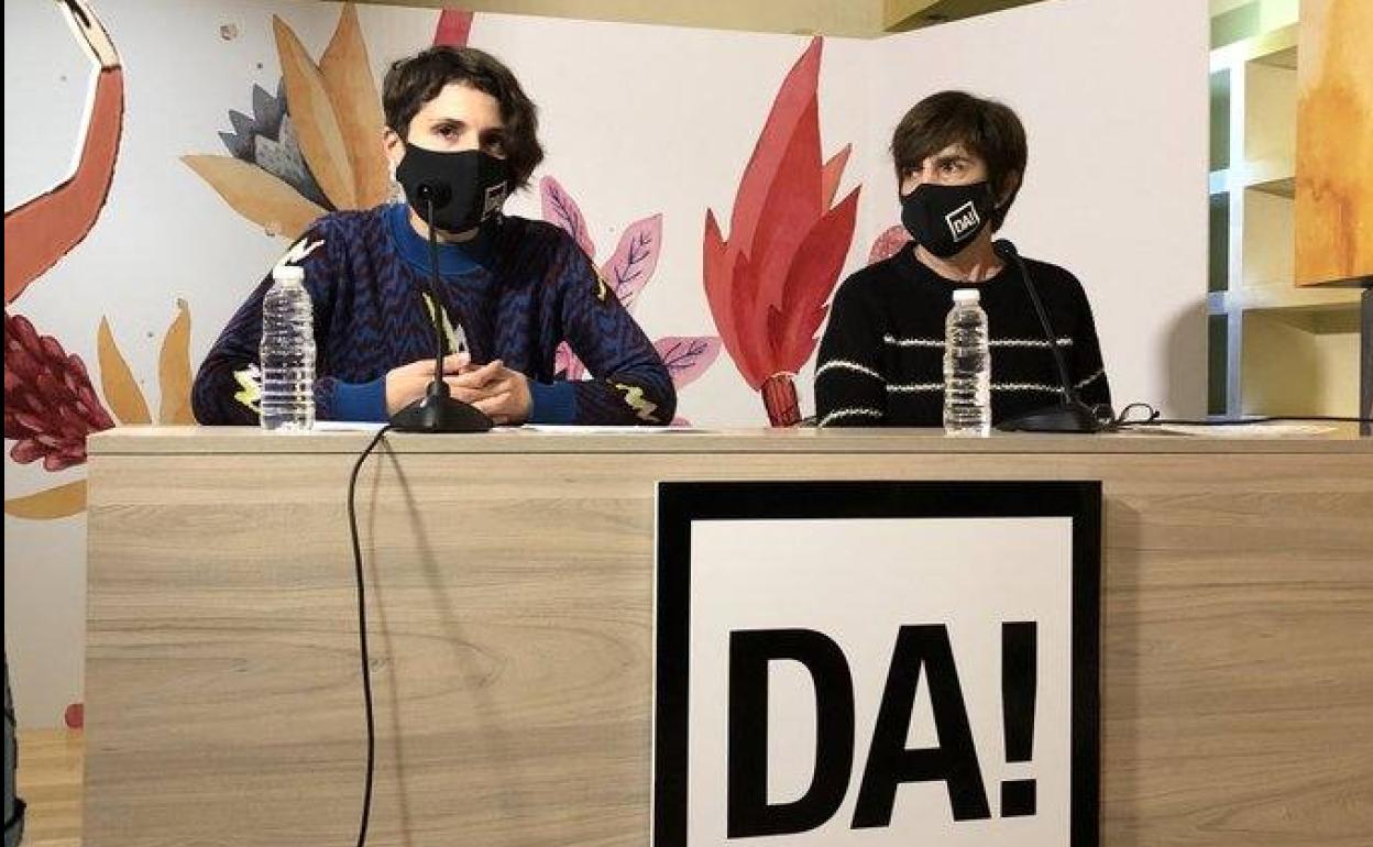 Arantza Atutxa y Nerea Mujika.