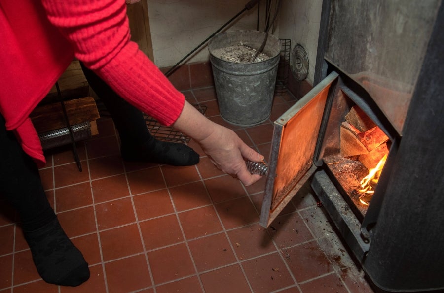 Fotos: Ver el partido, desde la sauna